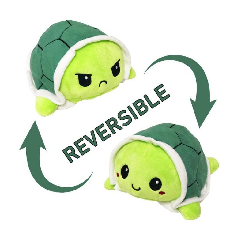 Double sided toy - reversible - turtleCuddly toys