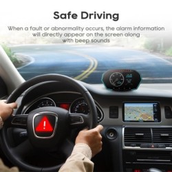 Multifunctional OBD2 GPS HUD - Head-Up - 4 inch LCD display - speedometer - water / oil temperatureDiagnosis