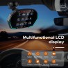Multifunctional OBD2 GPS HUD - Head-Up - 4 inch LCD display - speedometer - water / oil temperatureDiagnosis