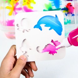Brinquedos aquáticos mágicos - elfo aquático - faça seus próprios brinquedos macios - conjunto