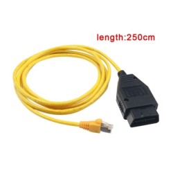 Cabo de interface ENET Ethernet para OBD - codificação ENET ICOM série F - para BMW