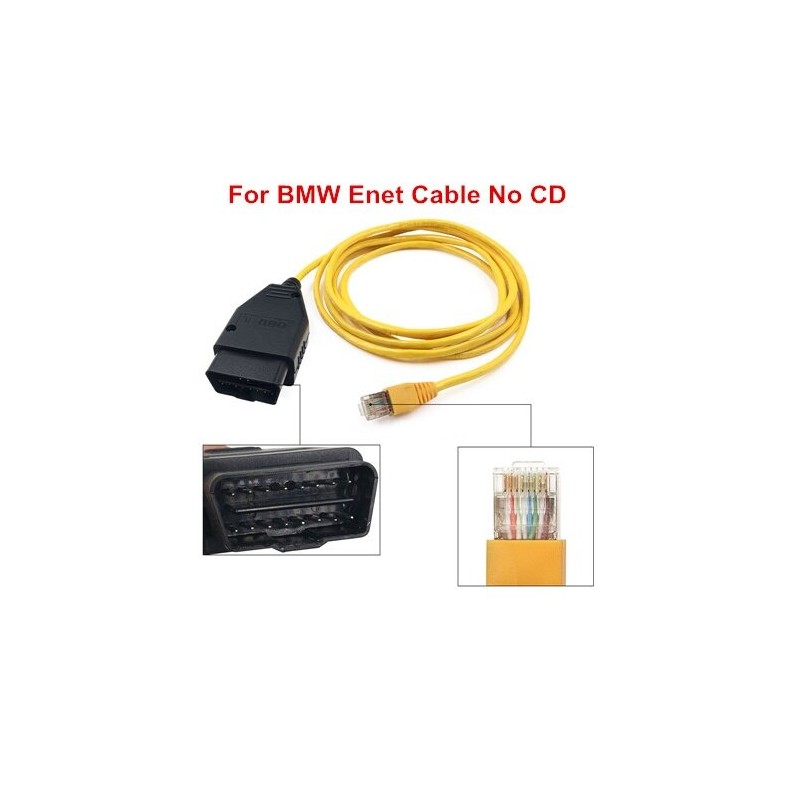 ENET Ethernet to OBD interface cable - ENET ICOM coding F-series - for BMWDiagnosis