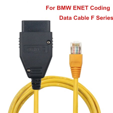 Cabo de interface ENET Ethernet para OBD - codificação ENET ICOM série F - para BMW