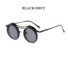 Steampunk round sunglasses - metal frame - unisexSunglasses
