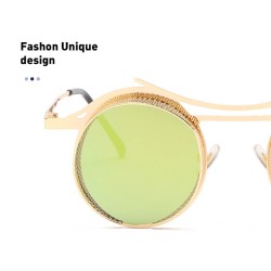 Steampunk round sunglasses - metal frame - unisexSunglasses