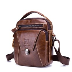 Bolsa de ombro vintage - couro legítimo