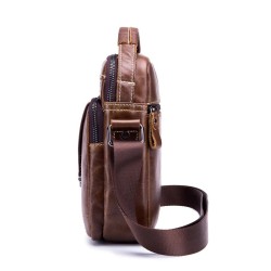 Bolsa de ombro vintage - couro legítimo