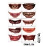Temporary Halloween tattoo - waterproof sticker - mouth / teethHalloween & Party