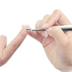 Cortador de cutículas de unhas - pedicure / manicure - aço inoxidável