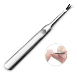 Cortador de cutículas de unhas - pedicure / manicure - aço inoxidável