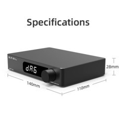 SMSL DA-6 - mini amplifier - 70W*2 - with remote controlAmplifiers