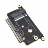 A1708 - SSD - Placa adaptadora NVMe PCI Express PCIE para NGFF M2 SSD - M.2 para Macbook Pro Retina 13"