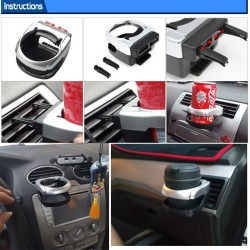 Suporte universal para carro - suporte - para garrafa/copo de água
