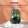 DEERMA - ultrasonic air humidifier - diffuser - aromatherapy - transparent - with water filtration - 5 LHumidifiers