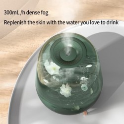 DEERMA - ultrasonic air humidifier - diffuser - aromatherapy - transparent - with water filtration - 5 LHumidifiers