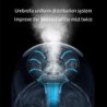 DEERMA - ultrasonic air humidifier - diffuser - aromatherapy - transparent - with water filtration - 5 LHumidifiers
