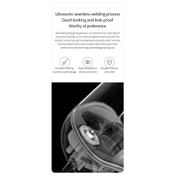 DEERMA - umidificador de ar ultrassônico - difusor - aromaterapia - transparente - com filtragem de água - 5 L