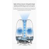 DEERMA - ultrasonic air humidifier - diffuser - aromatherapy - transparent - with water filtration - 5 LHumidifiers