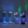 Umidificador de ar ultrassônico - spray de névoa de rotação de 360 graus - com LED - 200 ml