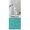 Umidificador de ar ultrassônico - spray de névoa de rotação de 360 graus - com LED - 200 ml