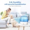 Ultrasonic air humidifier - 360 degree adjustable - 2.6 LHumidifiers