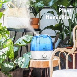 Umidificador de ar ultrassônico - ajustável em 360 graus - 2,6 L