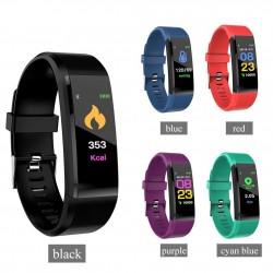 115 plus smartwatch - Bluetooth 4 - Android - heart rate - calorie counterSmart-Wear