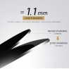 Large polarized sunglasses - with crystals - UV400Sunglasses