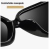 Large polarized sunglasses - with crystals - UV400Sunglasses