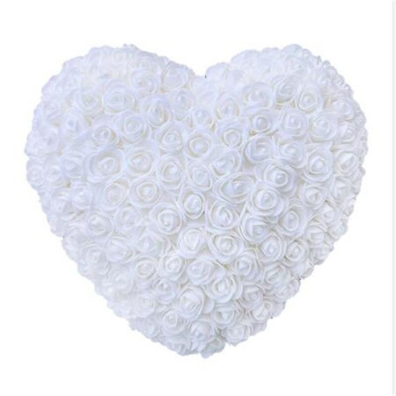 Coração de rosas - feito de rosas infinitas - decoração de casamento/dia dos namorados