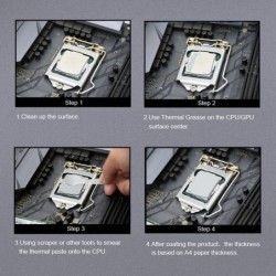 ZF-12 - thermal compound - conductive grease - silicone paste - heat sink - CPU GPU chipset cooling - 12W/mkCooling paste