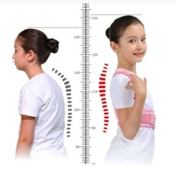 Children posture corrector - adjustable belt - orthopedic corset - greenKids