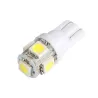 Lâmpada LED para carro - DC 12V - T10 5050 W5W - 10 peças