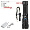 XHP199 / XHP50.2 - poderosa lanterna LED - USB - à prova d'água - com zoom