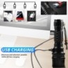 XHP220 / XHP120 - lanterna LED poderosa - lanterna tática / militar - USB - à prova d'água - com zoom - 5000000 LM