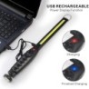 Lanterna LED - luz de trabalho - COB - USB - escurecimento - com ímã - à prova d'água