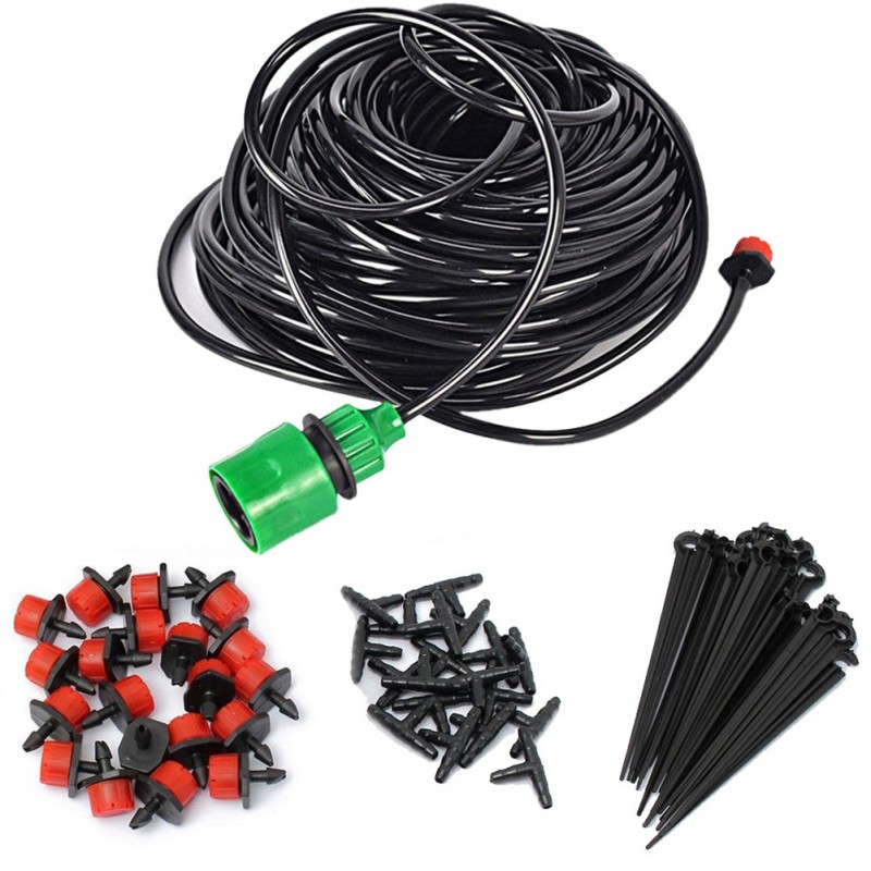 Micro drip irrigation kit - plants / garden watering system - 5m - 15m - 25mSprinklers