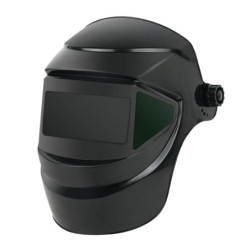 Capacete de soldagem - ajustável em 180 graus - visão ampla - MIG / MMA