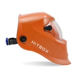 Capacete de soldagem - escurecimento automático - solar - DIN 4 - DIN 5-13