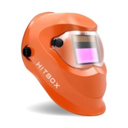 Capacete de soldagem - escurecimento automático - solar - DIN 4 - DIN 5-13