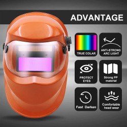 Welding helmet - auto darkening - solar - DIN 4 - DIN 5-13Helmets