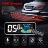 Sensor de estacionamento - radar - estacionamento automático reverso - display LCD - LED