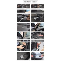 Sensor de estacionamento - radar - estacionamento automático reverso - display LCD - LED