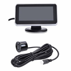 Sensor de estacionamento - radar - estacionamento automático reverso - display LCD - LED