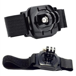 Pulseira ajustável - suporte para câmera - rotação 360 - para GoPro