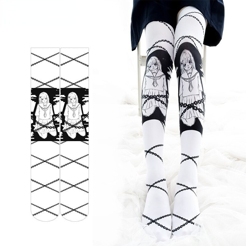 Halloween knee socks - punk styleHalloween & Party