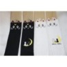 Nylon knee socks - cat designClothing