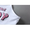 Sexy lingerie set - short top - knickers - COME HERE DADDY PLEASE letteringLingerie