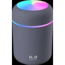 Mini umidificador de ar - difusor de óleo essencial - LED - USB