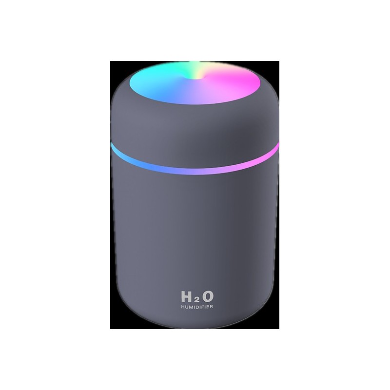 Mini umidificador de ar - difusor de óleo essencial - LED - USB